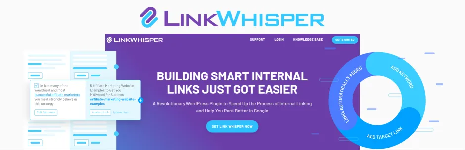 Link Whisper internal linking WordPress plugin